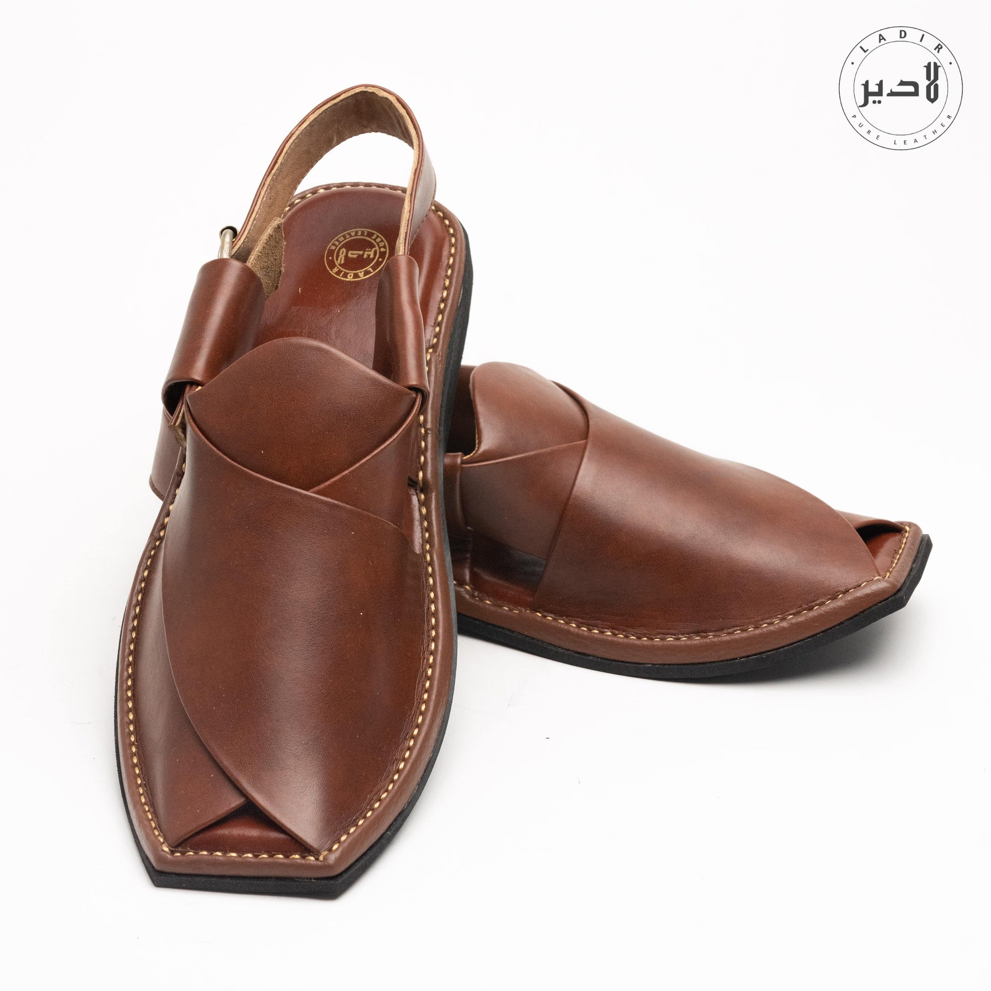 Stylish T-SHAPE BURGUNDY Peshawari Chappal at an affordable Kaptaan chappal price