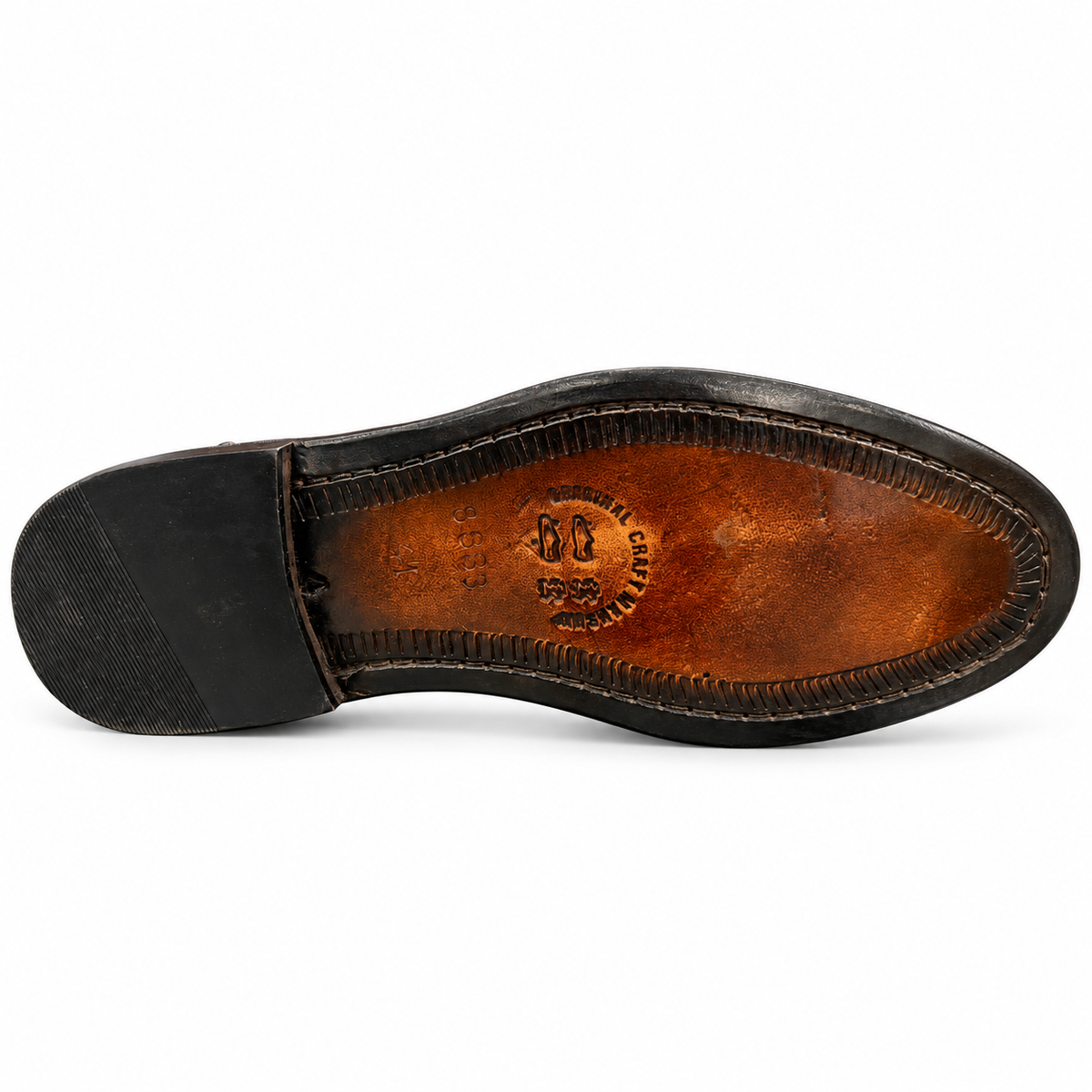 HENRY BROWN Antique Gold-Plate Loafers