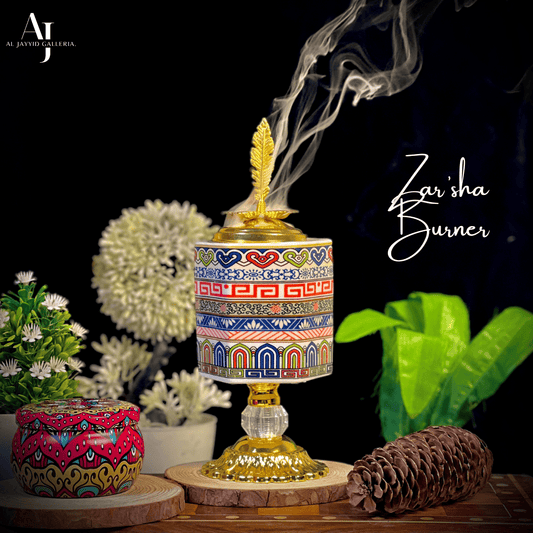 Zar'sha 'زرشة' Rangoon Bakhoor Burner | AL JAYYID